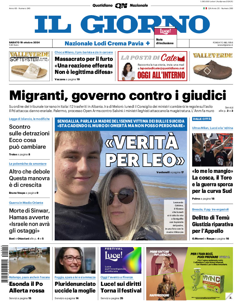 Prima-pagina-il giorno-edizione-di-oggi-20241020